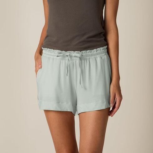 Faceplant Dreams Short Shorts (Black, X-Large) | Luxury Lounge and Sleepwear | Bamboo Rayon Blend in Kuwait