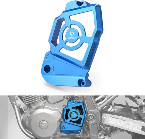 Chain Guards Sprocket Cover Sprocket Shield Sprocket Guard Chainwheel Cover Aluminum CNC Compatible with Suzuki DR650S/SE 1996-2024, Replacement for 11361-32E00, Black in Saudi Arabia