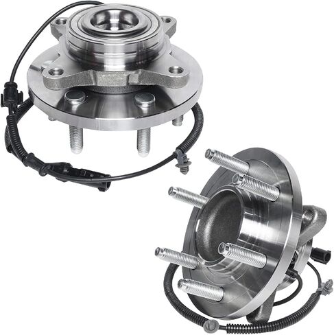 Detroit Axle-RWD 515117 محاور الحامل العجلات الأمامية للفترة 2009-2010 Ford F-150 ، محمل عجلة الزوج واستبدال مجموعة المحاور in Saudi Arabia