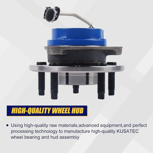 Kusatec 513137 محمل العجلات الأمامية وتجميع المحور متوافق مع 1997-2005 Chevy Classic Malibu ، 1997-2004 Oldsmobile Alero Cutlass ، 1999-2005 Pontiac Grand Am ، 5 Lug Bolts w/ABS in Saudi Arabia