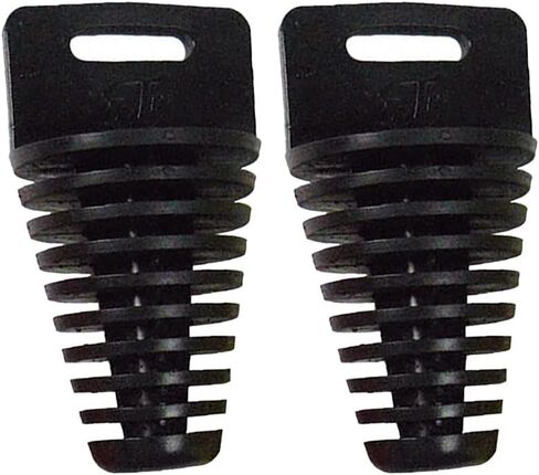 2pcs Motorcycle Exhaust Silencer Muffler Wash Plug Pipe Rubber Protector Universal for Exhaust Pipe of Motocross Dirt Pit Bike Trail Mini Pocket Bike ATV UTV Go Kart Quad Moped Buggy (Red) in Saudi Arabia