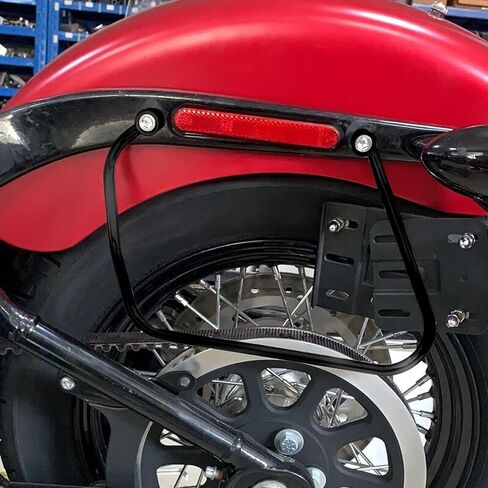 TCMT SADDLEBAG يدعم قوس Mount Kit Fit لـ Harley Softail Standard 2020-2025 Street Bob 2018-2025 Softail Slim 2018-2021 in Saudi Arabia