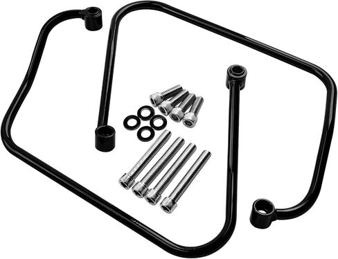 TCMT SADDLEBAG يدعم قوس Mount Kit Fit لـ Harley Softail Standard 2020-2025 Street Bob 2018-2025 Softail Slim 2018-2021 in Saudi Arabia
