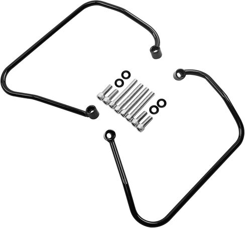 TCMT SADDLEBAG يدعم قوس Mount Kit Fit لـ Harley Softail Standard 2020-2025 Street Bob 2018-2025 Softail Slim 2018-2021 in Saudi Arabia