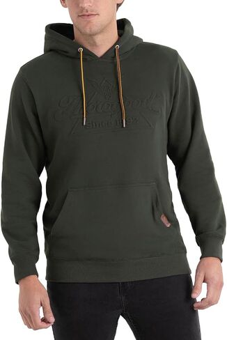 Thorogood Men's Heavyweight Hoodie Embossed Logo Pullover Workwear Sweatshirt in Saudi Arabia
