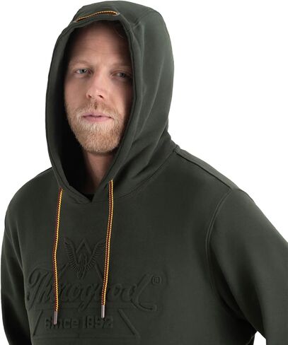 Thorogood Men's Heavyweight Hoodie Embossed Logo Pullover Workwear Sweatshirt in Saudi Arabia