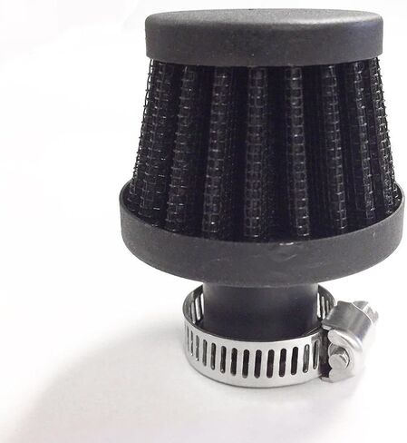 15mm Mini Air Intake Crankcase Breather Filter Valve Cover Catch Tank (Black 2) in Saudi Arabia