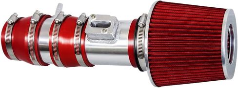 RTUNES RACING - SHORT RAM INTAKE Compatible For 09-14 TL 3.5L / 2010 TL 3.7L / 09-12 Honda Accord / 10-12 Honda Crosstour 3.5L (Red) in Saudi Arabia