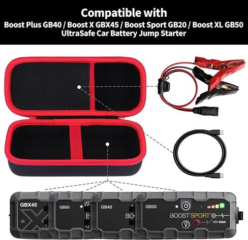 حالة التخزين متوافقة مع Boost Plus GB40 / Boost X GBX45 / Boost Sport GB20 / Boost XL GB50 Ultrasafe Car Battery Jump Starter in Kuwait