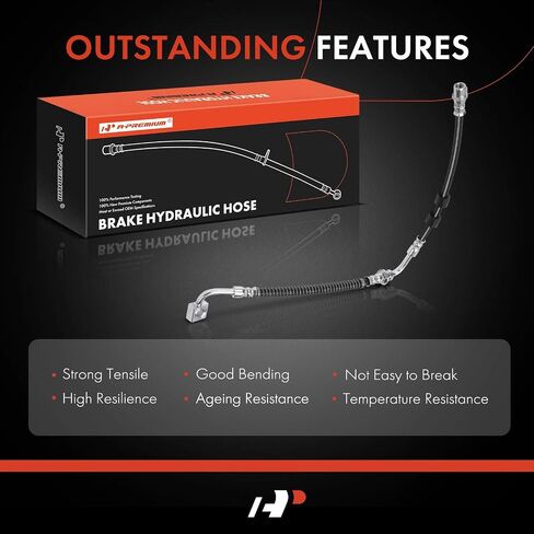A -Premium Front Maptenger Side Sky Hoster Hose متوافق مع نماذج بويك المختارة - Envision 2017 2017 2018 2020 - استبدال# 84407934 in Saudi Arabia