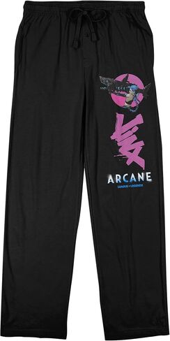 Arcane Jinx Men's Black Sleep Pants in Saudi Arabia