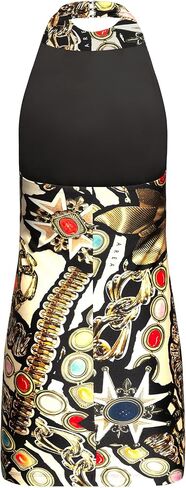 AREA Gemstone Chain Printed Halter Mini Dress in Saudi Arabia