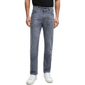 Hugo Boss Men's Delaware Slim Fit Cashmere Touch Denim Jean (as1, Waist_Inseam, Numeric_36, Numeric_32, Regular, Regular, Silver) in Saudi Arabia