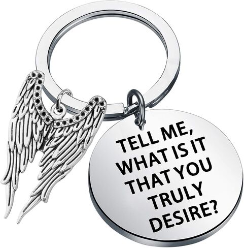 CHOORO TV show Inspired Jewelry Tell Me What is That You Truly Desire Keychain Funny Devil Gift for Fans in Saudi Arabia
