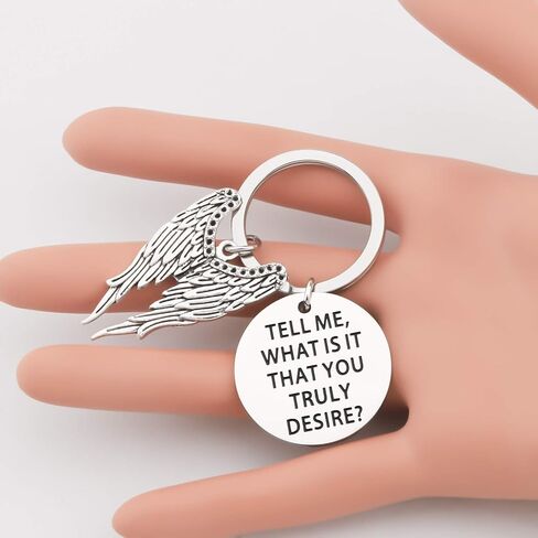 CHOORO TV show Inspired Jewelry Tell Me What is That You Truly Desire Keychain Funny Devil Gift for Fans in Saudi Arabia