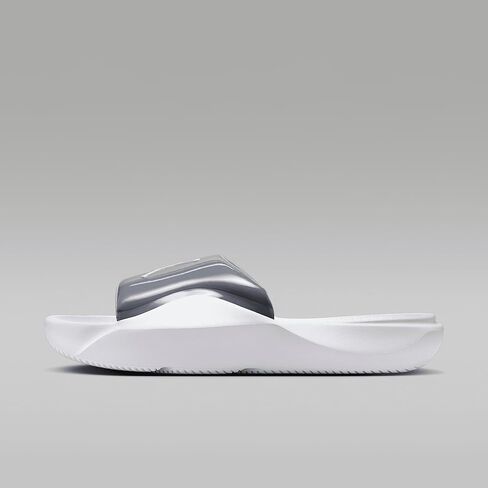 شرائح Mens Mens Mens Jordan (HF3263-002 ، رمادي رمادي رمادي رمادي رائع/أبيض) in Saudi Arabia