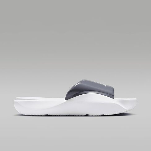 شرائح Mens Mens Mens Jordan (HF3263-002 ، رمادي رمادي رمادي رمادي رائع/أبيض) in Saudi Arabia