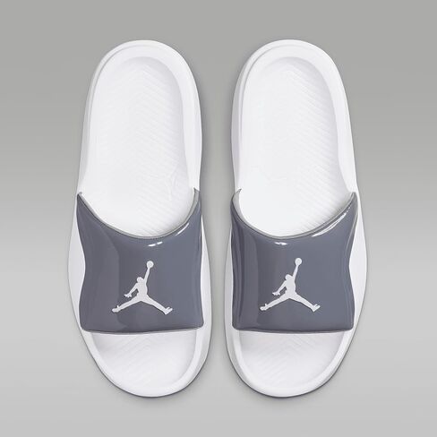 شرائح Mens Mens Mens Jordan (HF3263-002 ، رمادي رمادي رمادي رمادي رائع/أبيض) in Saudi Arabia