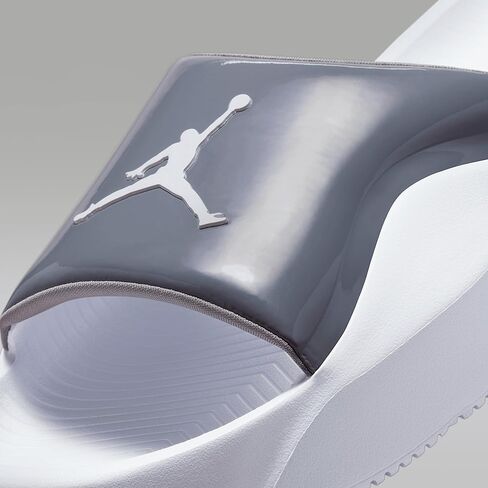 شرائح Mens Mens Mens Jordan (HF3263-002 ، رمادي رمادي رمادي رمادي رائع/أبيض) in Saudi Arabia