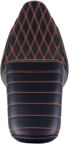Advanblack Professional Monkey “ProMonkey" Extended Reach Seat for 2009–2023 Harley Touring | Tall Boy Seat with Lower Profile & Premium Comfort (Blue Stitching) in Saudi Arabia
