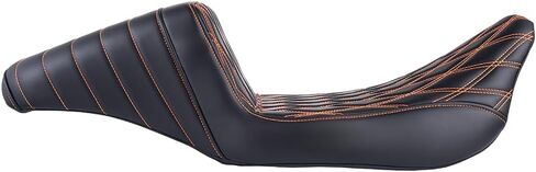 Advanblack Professional Monkey “ProMonkey" Extended Reach Seat for 2009–2023 Harley Touring | Tall Boy Seat with Lower Profile & Premium Comfort (Blue Stitching) in Saudi Arabia