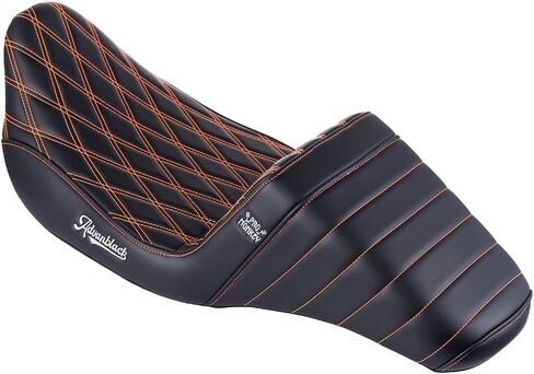 Advanblack Professional Monkey “ProMonkey" Extended Reach Seat for 2009–2023 Harley Touring | Tall Boy Seat with Lower Profile & Premium Comfort (Blue Stitching) in Saudi Arabia