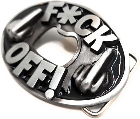 F*CK OFF! Belt Buckle Bottle Opener in Saudi Arabia