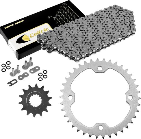 Caltric O-Ring Drive Chain & Sprockets Kit Compatible with Yamaha Raptor 700 700R Yfm700R 2006-2014 in Saudi Arabia