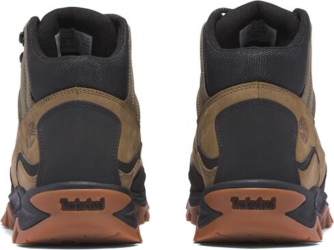 حذاء Timberland الرجالي Mt Maddsen مضاد للتعب والمشي لمسافات طويلة من الجلد ومقاوم للماء، لون نوبوك زيتوني، عرض 8.5 in Saudi Arabia