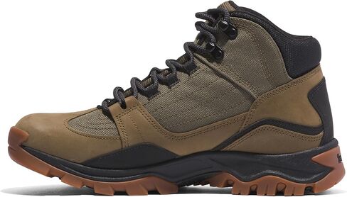حذاء Timberland الرجالي Mt Maddsen مضاد للتعب والمشي لمسافات طويلة من الجلد ومقاوم للماء، لون نوبوك زيتوني، عرض 8.5 in Saudi Arabia