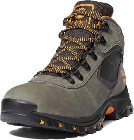 حذاء Timberland الرجالي Mt Maddsen مضاد للتعب والمشي لمسافات طويلة من الجلد ومقاوم للماء، لون نوبوك زيتوني، عرض 8.5 in Saudi Arabia