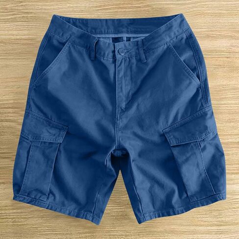 Cargo Shorts for Men 5 Inch Relaxed Fit Button-Fly Quick Dry Stretch Lightweight Tactical Wear Hiking with Multi Pockets in Saudi Arabia