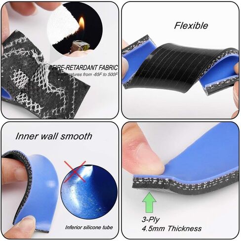 G-PLUS Silicone Radiator Coolant Hose Pipe Kit w/Clamps Compatible With Ford Mustang 1967-1970/ Falcon Ranchero Fairlane 1967-1969/ Torino 1968-1969/ Mercury Cougar/Xr7 V8 1968-1970 (Black 2PCS) in Saudi Arabia