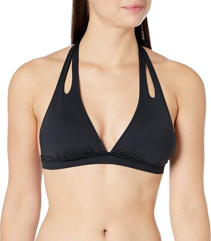 La Blanca Women's Standard Island Goddess Halter Bikini Swimsuit Top in Kuwait
