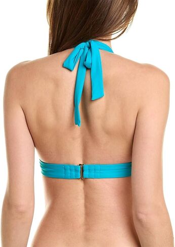 La Blanca Women's Standard Island Goddess Halter Bikini Swimsuit Top in Kuwait