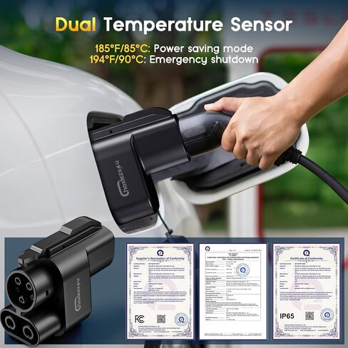 NACS to CCS1 Adapter for Tesla Supercharger V3 & V4-500A 1000V Fast Charging Compatible with Ford/General Motors/Genesis/Hyundai/Lucid/Mercedes-Benz/Nissan/Polestar/Rivian/Volvo in Saudi Arabia