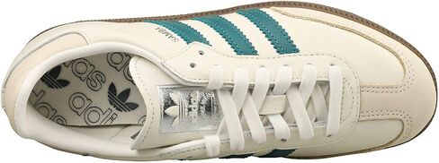 أحذية Adidas Womens Sambae ، السحابة البيضاء/القديمة البط البري/Wonder White ، الحجم 6 in Kuwait