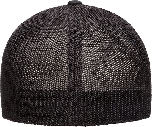 FlexFit 6511 مجهزة Mid-profile Mesh Mesh Planels Cap | حزمة السائبة المتاحة in Kuwait