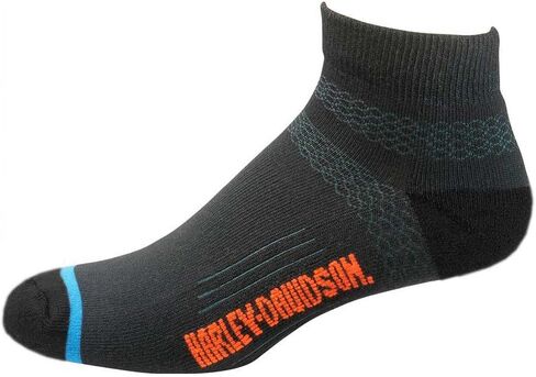 Harley-Davidson Men's Comfort Cruiser Low-Cut Riding Socks D99203270, 3 Pairs in Saudi Arabia