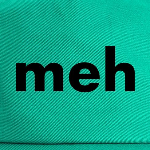 Cafepress Meh قابلة للتعديل قبعة البيسبول in Kuwait