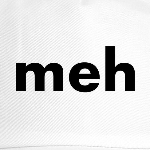 Cafepress Meh قابلة للتعديل قبعة البيسبول in Kuwait