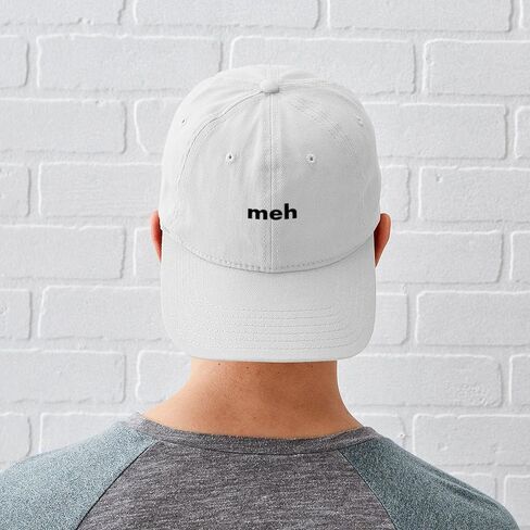 Cafepress Meh قابلة للتعديل قبعة البيسبول in Kuwait
