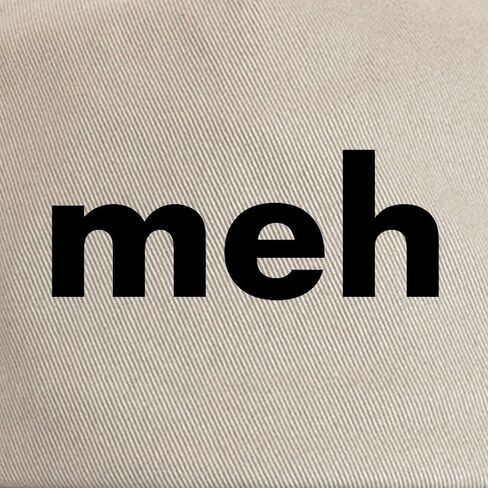 Cafepress Meh قابلة للتعديل قبعة البيسبول in Kuwait