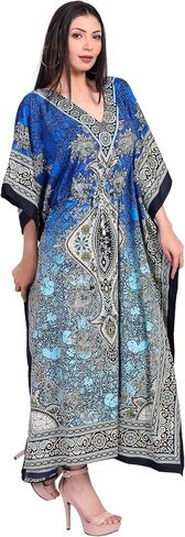 Kaftan Dresses for Women – Plus Size Maxi Beach Dress, Evening Dress, Swimsuit Cover-ups, Long Tunic Caftan, Moo Moos Kimono in Kuwait