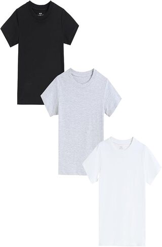 قميص Lampu Boys قميص قصير الأكمام للفتيات Tees Cotton Tees Kids Tshirts ملابس الصيف قمم تي شيرت in Kuwait