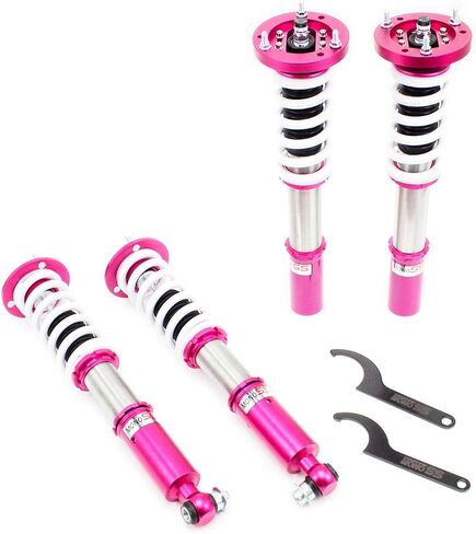 Godspeed MSS0153 MonoSS Coil-overs Suspensions Kit for #BMW 5-Series Sedan / M5 RWD (E39) 1997-03, 16 Levels Damping, Ride Height Adjustable in Saudi Arabia