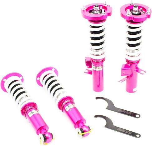Godspeed MSS0174-C MonoSS Coil-overs Suspensions Kit for #BMW 528i / 530i RWD (E12) 1975-81, 16 Levels Damping, Ride Height Adjustable in Saudi Arabia
