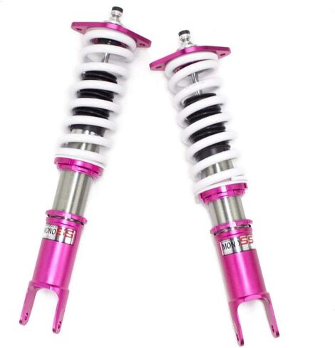 Godspeed MSS0228-C Monoss Coil-Ovens Unders Attings for #Infiniti Q60 Coupe / Q40 AWD (CV36 / V36) 2014-15-Coilovers True ، 16 مستويات تخميد ، Ride Hightable قابل للتعديل in Saudi Arabia