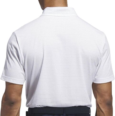 Adidas Mens Go-to Rise Print Polo Shirt in Kuwait
