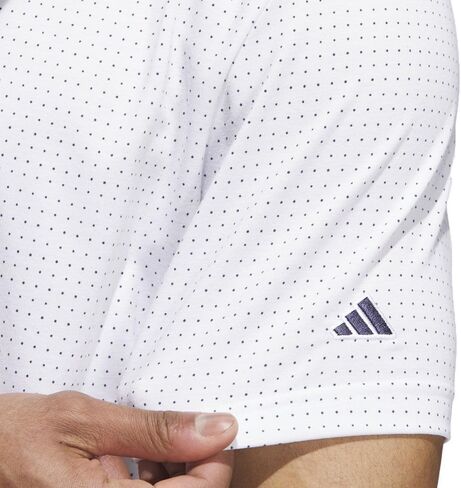 Adidas Mens Go-to Rise Print Polo Shirt in Kuwait